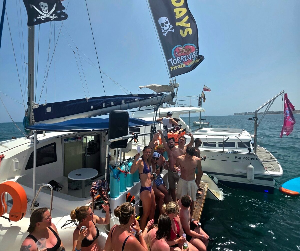 Pirate Party Sunday fiesta I love Torrevieja Boat Tours