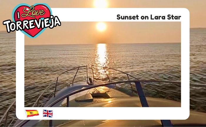 Sunset on Lara Star Torrevieja