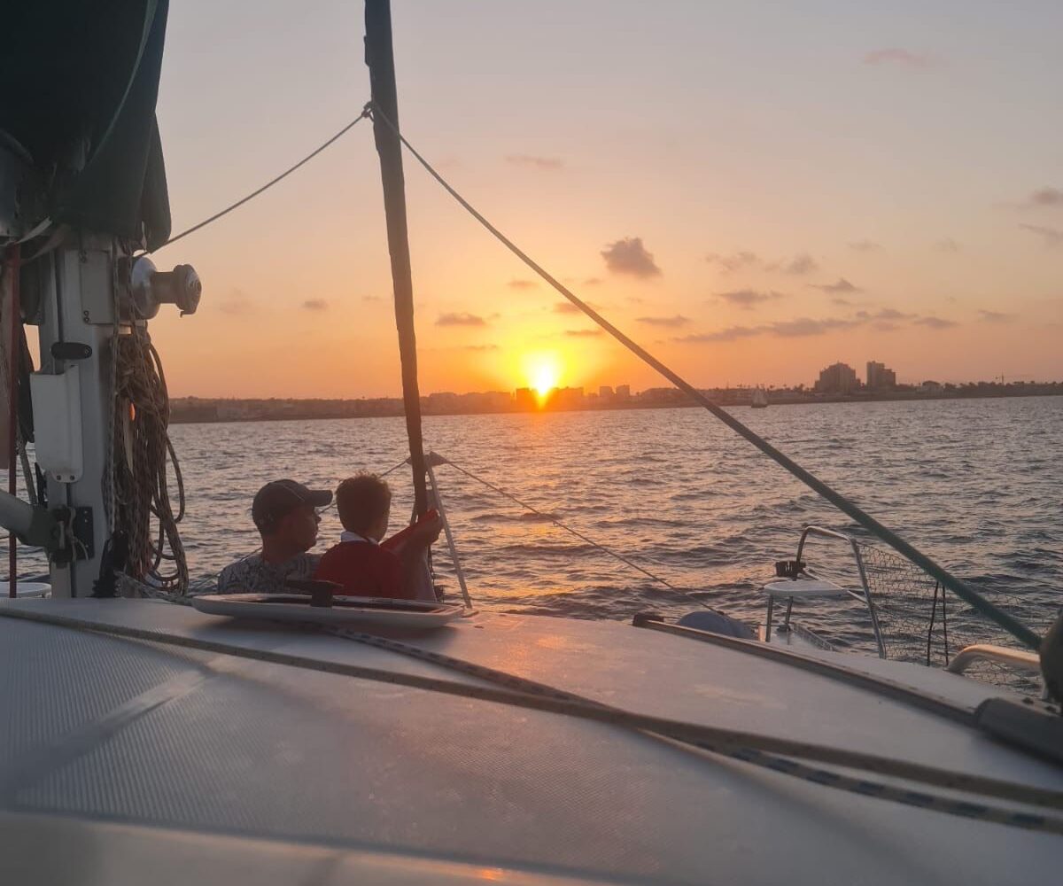 Sunset on Apaleo in Torrevieja