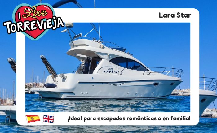 Aquilar barcos I love Torrevieja Boats