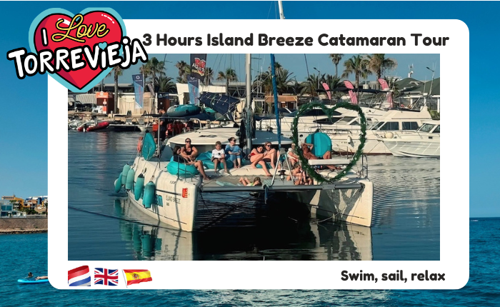 3 Hour Catamaran Tour on Island Breeze boat rental